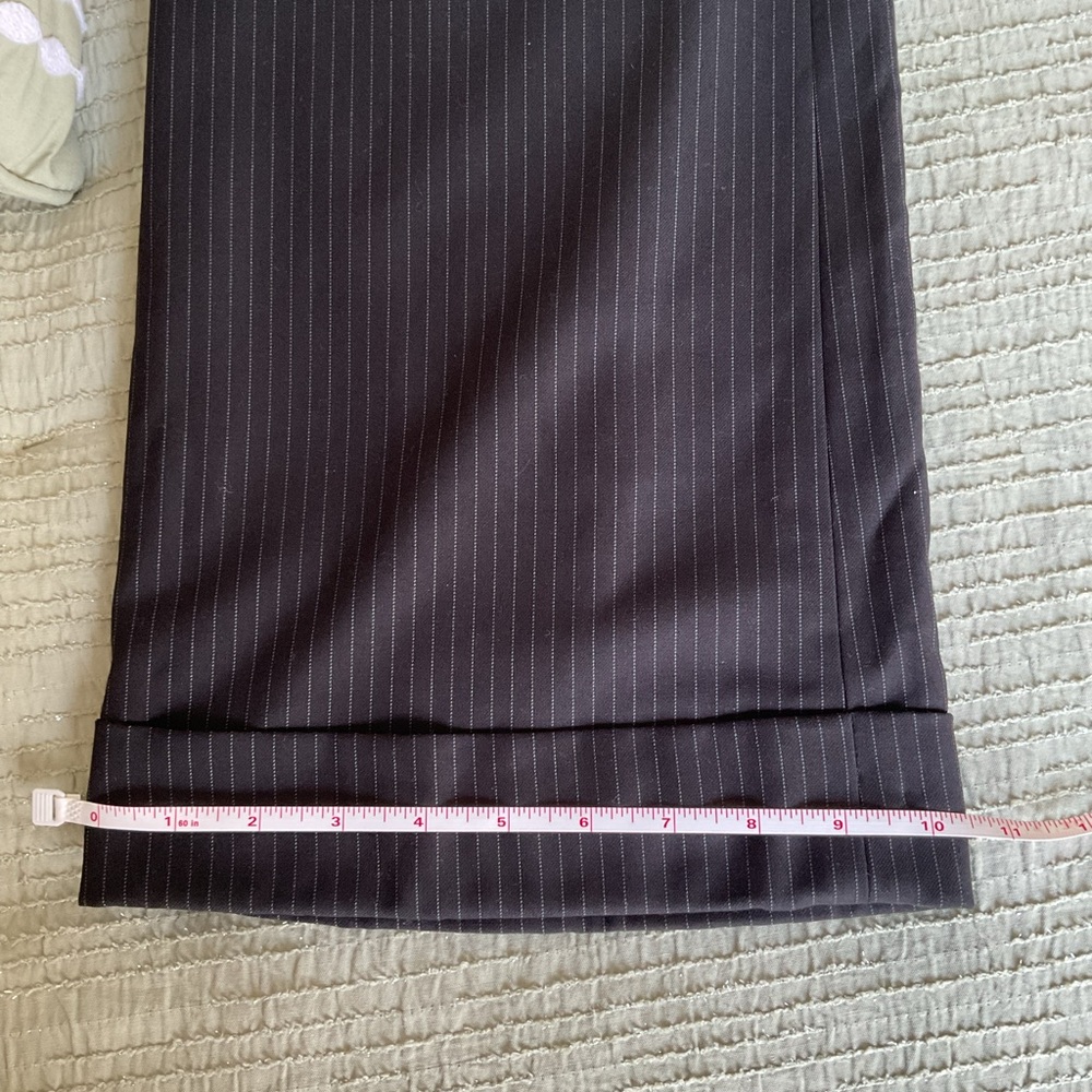 Banana Republic Martin Fit Women’s Size 6 Black Pinstripe Dress Pants NWT - Picture 8 of 9